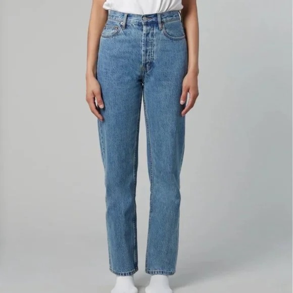 [NWT] Still Here New York Childhood Jeans in Classic Blue Size 25